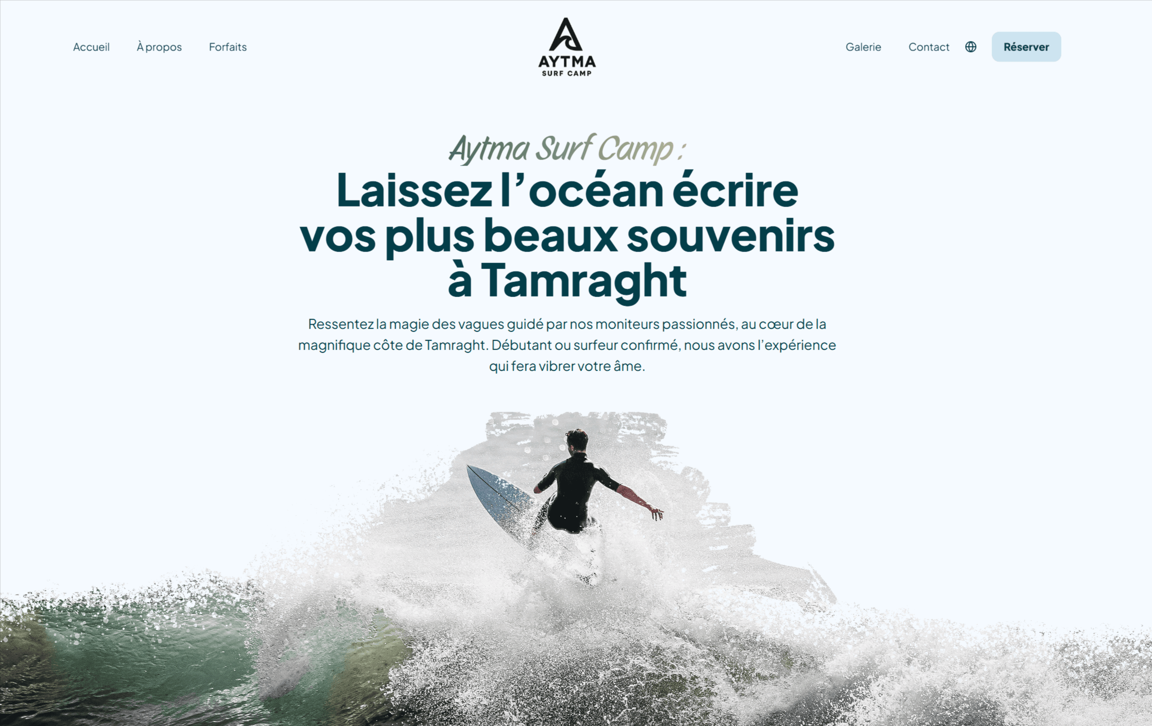 Aperçu du site Aytma Surf Camp